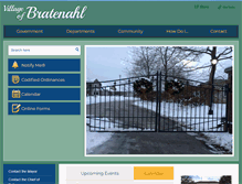 Tablet Screenshot of bratenahl.org